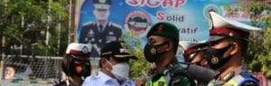 Polres Kendal Laksanakan Apel Gelar Pasukan Serentak Dalam Rangka Ops Ketupat Candi 2021