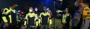 Bupati Bersama Dandim Dan Kapolres Batang Patroli Malam Takbiran