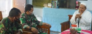Jaga Kebersamaan Ulama Dengan Umara, Dandim Batang Komsos Diponpes Al -Mabrur