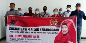 Sosialisasi 4 Pilar, DeAr Ingatkan Gotong Royong Hadapi Pandemi Covid-19