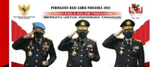 Refleksi Hari Lahir Pancasila, Kapolri : Bersatu Dan Gotong Royong Melawan Covid-19