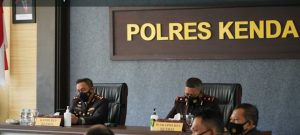 Hari Lahir Pancasila, Polres Kendal Vicon Dengan Kapolri