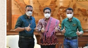 Gus Menteri Dan Wabup Malaka Bahas Pengentasan Kemiskinan Berbasis SDGs Desa