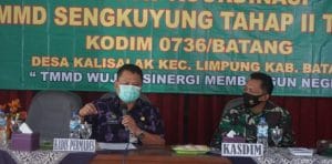 Tentukan Target TMMD Sengkuyung Tahap II, Sejak Awal Kodim Batang Gelar Rakor