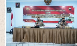 Tim Puslitbang Polri Evaluasi Pendistribusian BBM Dilingkungan Polres Batang