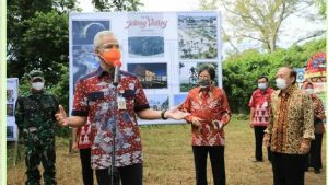 Jateng Valley Mulai Dikerjakan, Ganjar: Ini Survival Ditengah Pandemi