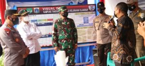 Kunjungi Kelurahan Cilangkap, Panglima Dan Kapolri Apresiasi Peran 4 Pilar Tekan Kasus Corona