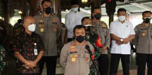 Cek Penanganan Covid-19 di Jepara, Kapolda Jateng : PPKM Mikro Harus Di Maksimalkan