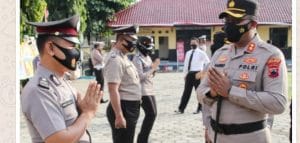 HUT Bhayangkara Ke 75, 29 Personil Polres Pekalongan Naik Pangkat