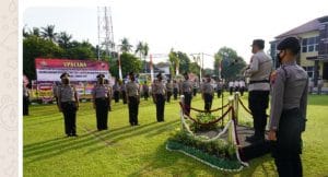 17 Personel Polres Batang Naik Pangkat