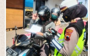 Dukung PPKM Darurat, Puluhan Kendaraan Diputar Balik Di Pos Penyekatan Terminal Kota Tegal
