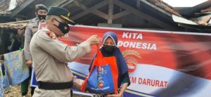 Giat Polres Pekalongan Kota Gelar Pelepasan Distribusi Bansos Secara Serentak