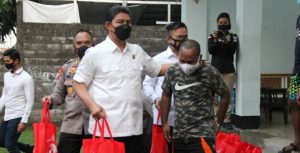 Para Mahasiswa Papua Semarang Sampaikan Ucapan Terimakasih Atas Bantuan Alumni Akpol 91