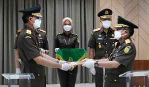 Kejagung Lantik Pejabat Eselon II Di Lingkungan Kejagung Dan Kajati Secara Virtual