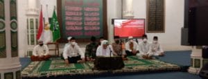Forkopimda, Walikota Dan Habib Luthfi Bin Ali Bin Yahya Ikuti Dzikir Kebangsaan Secara Virtual