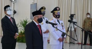 Ma’ruf Amin Minta Pamong Praja Muda Tingkatkan Jiwa Pancasila Untuk Persatuan Kesatuan Bangsa