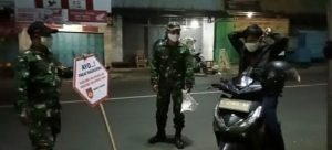 Dukung Program Pemerintah, Jajaran Koramil Bandar Imbau  Masyarakat Patuhi Protokol Kesehatan