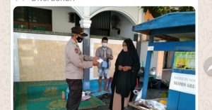 Secara Rutin, Jajaran Polres Pekalongan Kota Sampaikan Imbauan Prokes Cegah Penyebaran Covid- 19