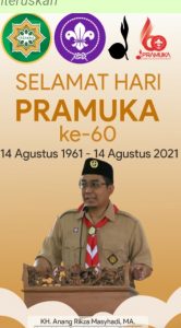 PM Tazakka : Pramuka Dikembangkan Secara Tematik Sesuai Dengan Kebutuhan Masa Depan