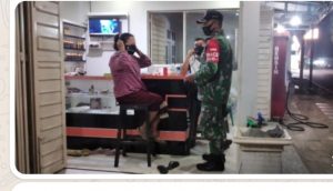 Babinsa Koramil Reban Tetap Patroli Dan Imbau Warga Patuhi Prokes