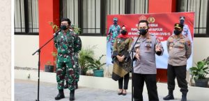 Kapolri Bersama Panglima TNI Soroti Perkembangan Covid -19 Di Kabupaten Klaten