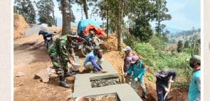 Pekerjaan Pendahuluan TMMD Reg 112 Kodim Batang Lanjutkan Pekerjaan Talud