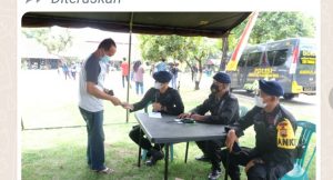Peringati Hari Jadi Brimob Ke 76, Brimob Batalyon B Pelopor Pekalongan Menggelar Vaksinasi Massal