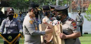 Kapolres Kendal Pimpin Sertijab 3 Pejabat Utama
