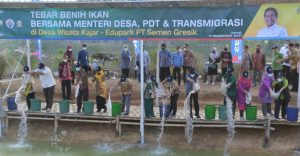 Kemendes PDTT Tinjau BUMDes Mbangun Deso Yang Sukses Kelola Desa Wisata Edupark