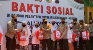 Alumni Akpol 97 Gelar Baksos Dan Vaksinasi Di Ponpes Ari Kaliwungu