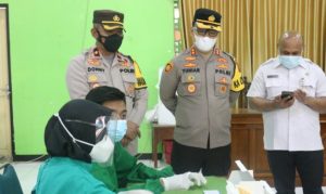 Kapolres Kendal Sidak Sekolah Dan Peduli Penyebaran Covid- 19 Di MAN Kendal