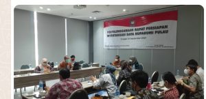 Kemendagri Menggelar Rapat Persiapan Inventarisasi Data Rupa Bumi Pulau