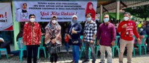 DeAr Gelontorkan Ratusan Ribu Vaksin Di Dapil, Gaungkan Semangat Herd Immunity