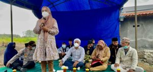 Peletakan Batu Pertama, DeAr Didampingi CEO Merdeka Group Pembangunan BLK  PP Tanfizul Qur’an Darul Farroh