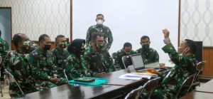 Sambut Tim Current Audit Itjenad Kunjungi Korem 071/Wijayakusuma