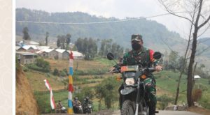 Tugas TNI OMSP, Kami Sumbangkan Karya Kami Untuk Desa Terpencil