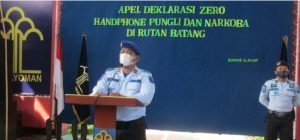 Rutan Batang Deklarasi “Zero Halinar”