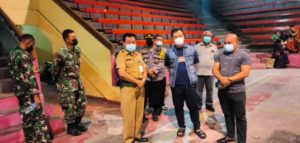 Kapolres Bersama Pemkab Kendal Gelar Vaksin Malam Di Gor Bahurekso