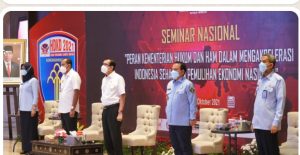 Kemenkumham Dukung Akselerasi Indonesia Sehat Dan Pemulihan Ekonomi Nasional