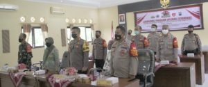 Zoom Meeting, Forkopimda Dan Polres Pekalongan Kota Ikuti Launching Aplikasi Sitangkas Secara Serentak