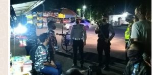 Disiplin Prokes, Polres Pekalongan Intensifkan Giat Patroli Malam