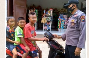 Imbauan, Kasat Lantas Polres Pekalongan : Jangan Coba-coba Anak Kecil Naik Motor