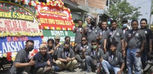 HUT IWO Tegal Ke -2, Banjir Karangan Bunga