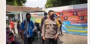 Tingkatkan Herd Imunty, Polres Pekalongan Kota Berhasil Menyuntikkan 484 Dosis Vaksin Di Dua Lokasi