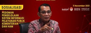 Memaksimalkan Informasi Pelayanan Publik,  Kanwil Kemenkumham Jateng Sosialisasi SIPPN