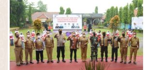 Dikukuhkan, Satgas Covid -19 Pelajar Kabupaten Pekalongan