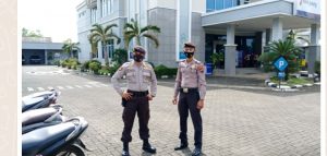 Dukung Stabilitas Perekonomian Nasional, Sat Samapta Melaksanakan Pengamanan Bank Guna Memberikan Rasa Aman