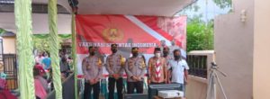 Langsung Zoom Meeting Kapolri, Polres Pekalongan Kota Gelar Vaksinasi Massal Di Rumah  Warga