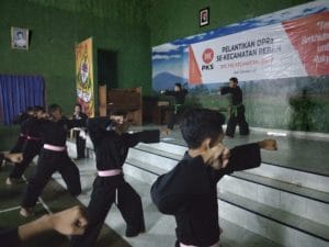 Hadapi Ujian Kenaikan PSHT Ranting Reban Laksanakan Pemadatan Latihan