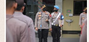 Menjelang Nataru, kapolres Pekalongan Kota Ingatkan Anggota Tingkatkan Kewaspadaan Perkembangan Covid -19